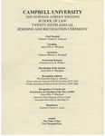 Twenty-Sixth Annual Hooding and Recognition Ceremony (2004)
