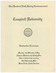 One Hundred Ninth Spring Commencement (1995)