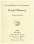 One Hundred Thirteenth Spring Commencement (1999)