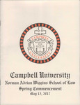 Thirty-Ninth Annual Hooding and Graduation Ceremony (2017)