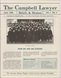 The Campbell Lawyer, June 1989