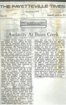 Audacity at Buies Creek