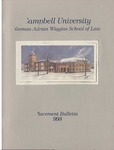 Campbell University School of Law Placement Bulletin 1993